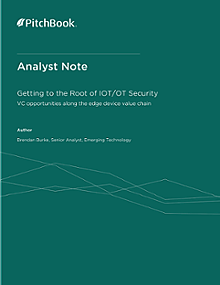 PitchBook Analyst Note: Getting to the Root of IoT/OT Security